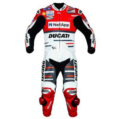 Combinaison en cuir Andrea Dovizioso Ducati MotoGP 2018