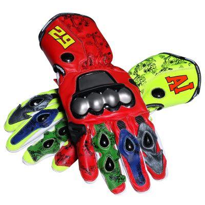 Gants de moto en cuir Andrea Iannone 2013