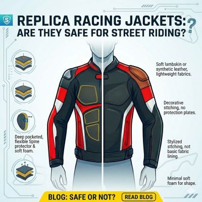 Are Replica Racing Jackets Safe for Street Riding