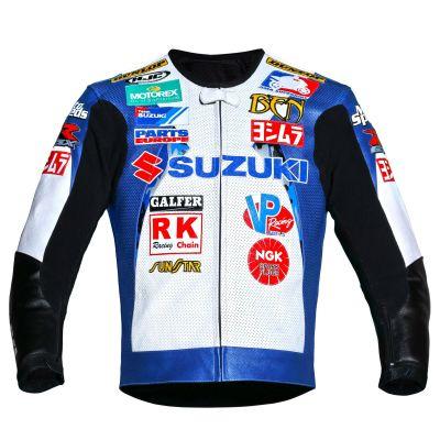 Ben Spies Suzuki Veste en cuir 2006 AMA