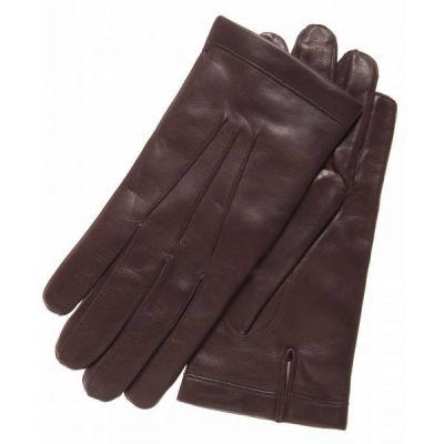Gants classiques en cuir et cachemire à la mode