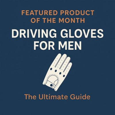 Produit vedette du mois : Gants de conduite pour hommes