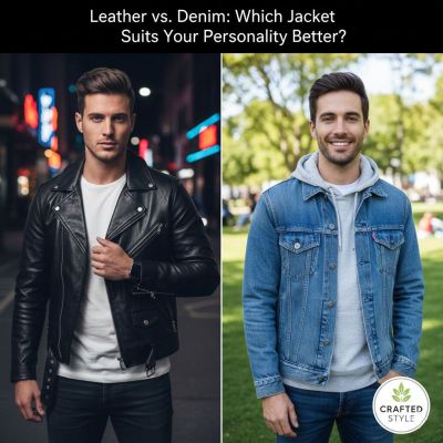 Leather vs. Denim: Which Jacket Suits Your Personality Better