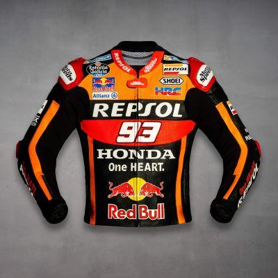 Marc Marquez 93 Honda Repsol Veste Noire 2017