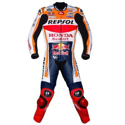 Restez en sécurité avec la combinaison Marquez HRC Repsol Redbull Racing MotoGP 2017