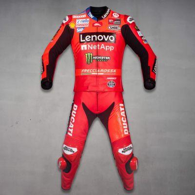 Combinaison en cuir Marc Marquez Ducati MotoGP 2025