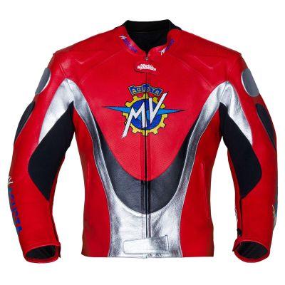 Veste en cuir MV Agusta Racing