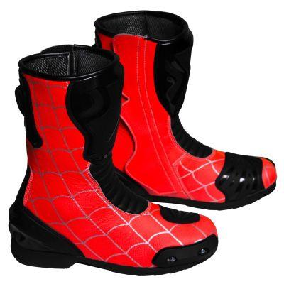 Bottes Spiderman pour moto