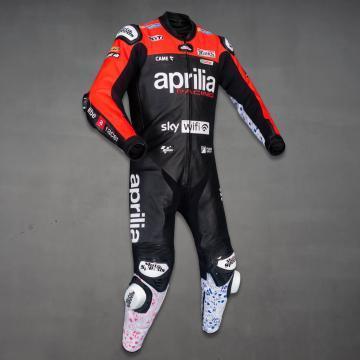 Ajustement en cuir MotoGP 2022 d'Aleix Espargaro Aprilia Racing