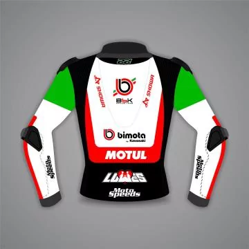 Alex Lowes Motorcycle Racing Jacket Kawasaki SBK 2026