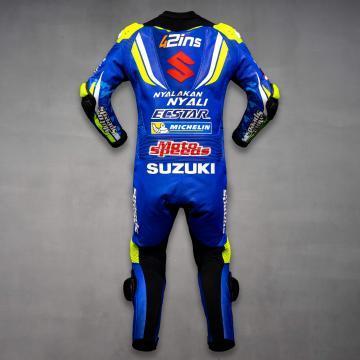 Cuirs de course Suzuki d'Alex Rins MotoGP 2018