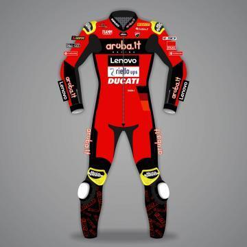 Alvaro Bautista Combinaison de Moto Sport Ducati WSBK 2022