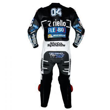 Andrea Dovizioso Combinaison de Course Ducati Noire MotoGP 2018