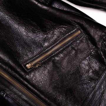 Veste aviateur B3 bomber en shearling noir