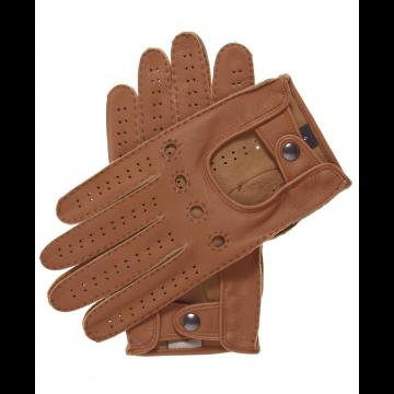 Gants de conduite en cuir noir