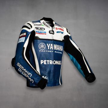 Veste en cuir Ben Spies Yamaha MotoGP 2011