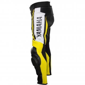Ben Spies Monster Yamaha Pantalons de Moto en Cuir 2010