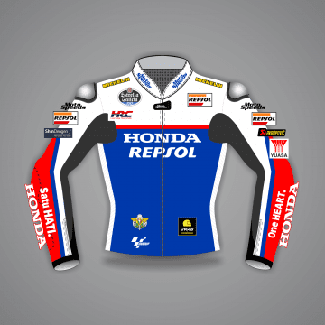 Veste de course Honda