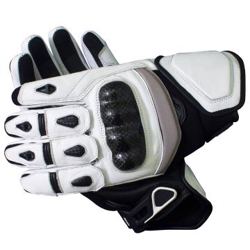 Gants de moto en cuir courts