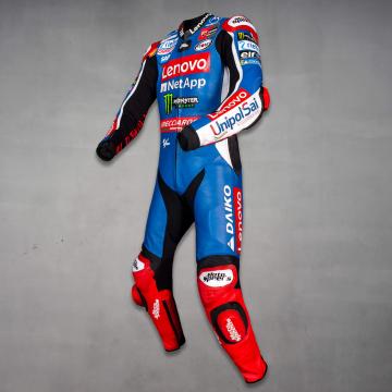Vêtements de moto bleus Francesco Bagnaia Ducati 2024