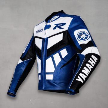Veste Yamaha R Motocyclette Bleue