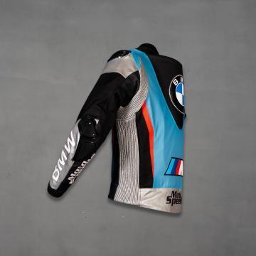 Veste en cuir de moto BMW