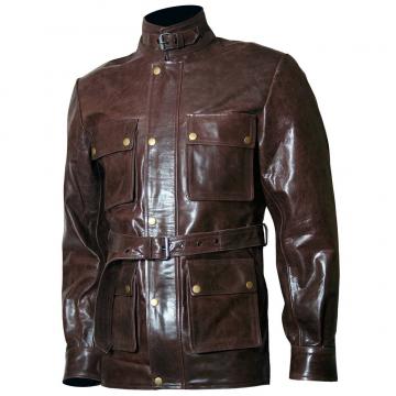 Veste en cuir Benjamin Button