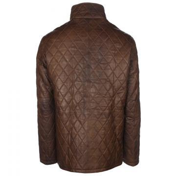 Veste matelassée en diamant pour hommes