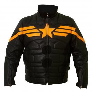 Veste en cuir de Captain America
