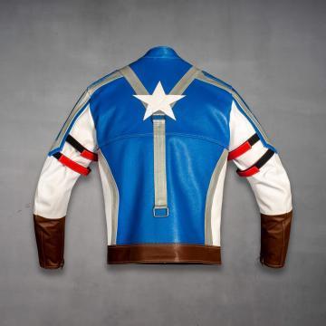 Le Blouson en Cuir du Premier Vengeur Captain America