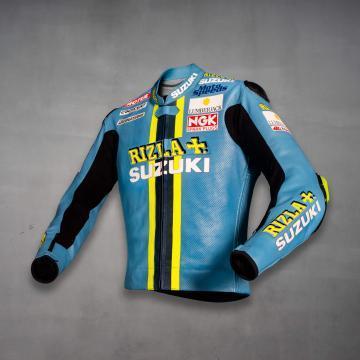Chris Vermeulen Veste de course Rizla Suzuki GSXR MotoGP 2008