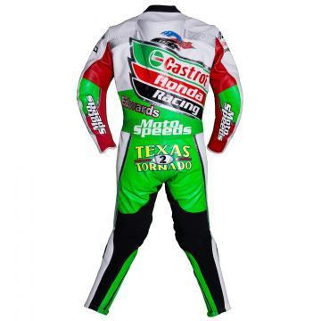 Colin Edwards Cuirs de course Castrol Honda 2002 WSBK