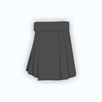 Kilt en cuir sur mesure