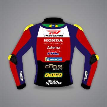 Diogo Moreira Racing Jacket Pro Honda LCR MotoGP 2026