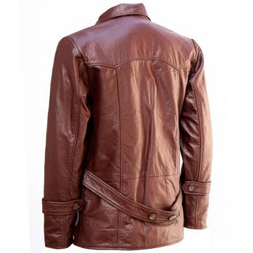 Manteau en cuir Doctor Who