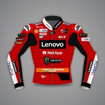 Veste de Course de Rue Enea Bastianini Ducati MotoGP 2023