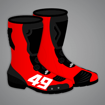 Bottes MotoGP 2023 de Fabio Di Giannantonio