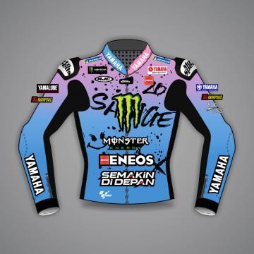 Veste de moto Fabio Quartararo Grand Prix de France 2024