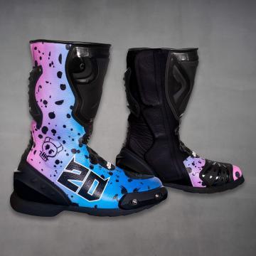 Bottes de course sur piste plate