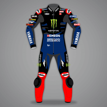 Combinaison de course MotoGP Yamaha Fabio Quartararo 2024