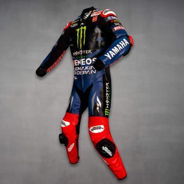 Cuir de piste de moto Yamaha de Fabio Quartararo MotoGP 2023