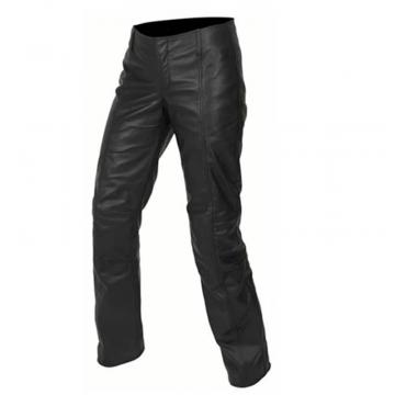 Pantalon en cuir verni