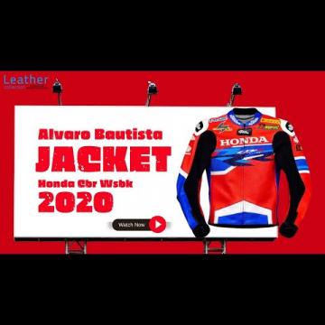 Veste Alvaro Bautista Honda CBR WSBK 2020