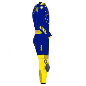 Cuirs de course de drapeau de l'Indiana