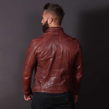 Veste en cuir jazz pour hommes