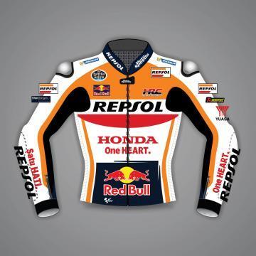 Veste en cuir MotoGP 2023 Joan Mir Honda Repsol