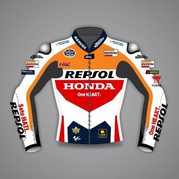 Veste de course Honda