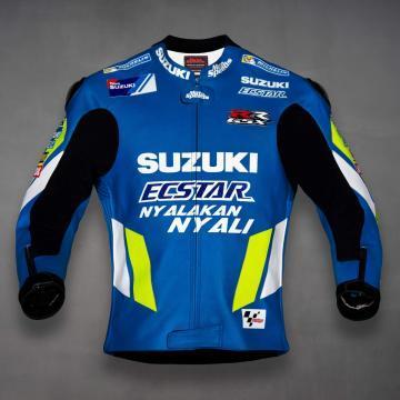Veste en cuir Suzuki