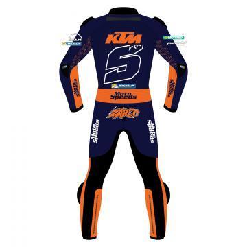 Johann Zarco Kuit de Course en Cuir KTM Test Jerez 2018