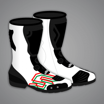Bottes de course Johann Zarco MotoGP 2024
